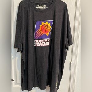 NWOT Nostalgia Co. Mitchell & Ness Phoenix Suns T-Shirt Graphite Gray 4XLB 4XL